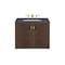 James Martin Vanities Amberly 30in Single Vanity, Mid-Century Walnut w/ 3 CM Charcoal Soapstone Top 670-V30-WLT-3CSP - alternate 7